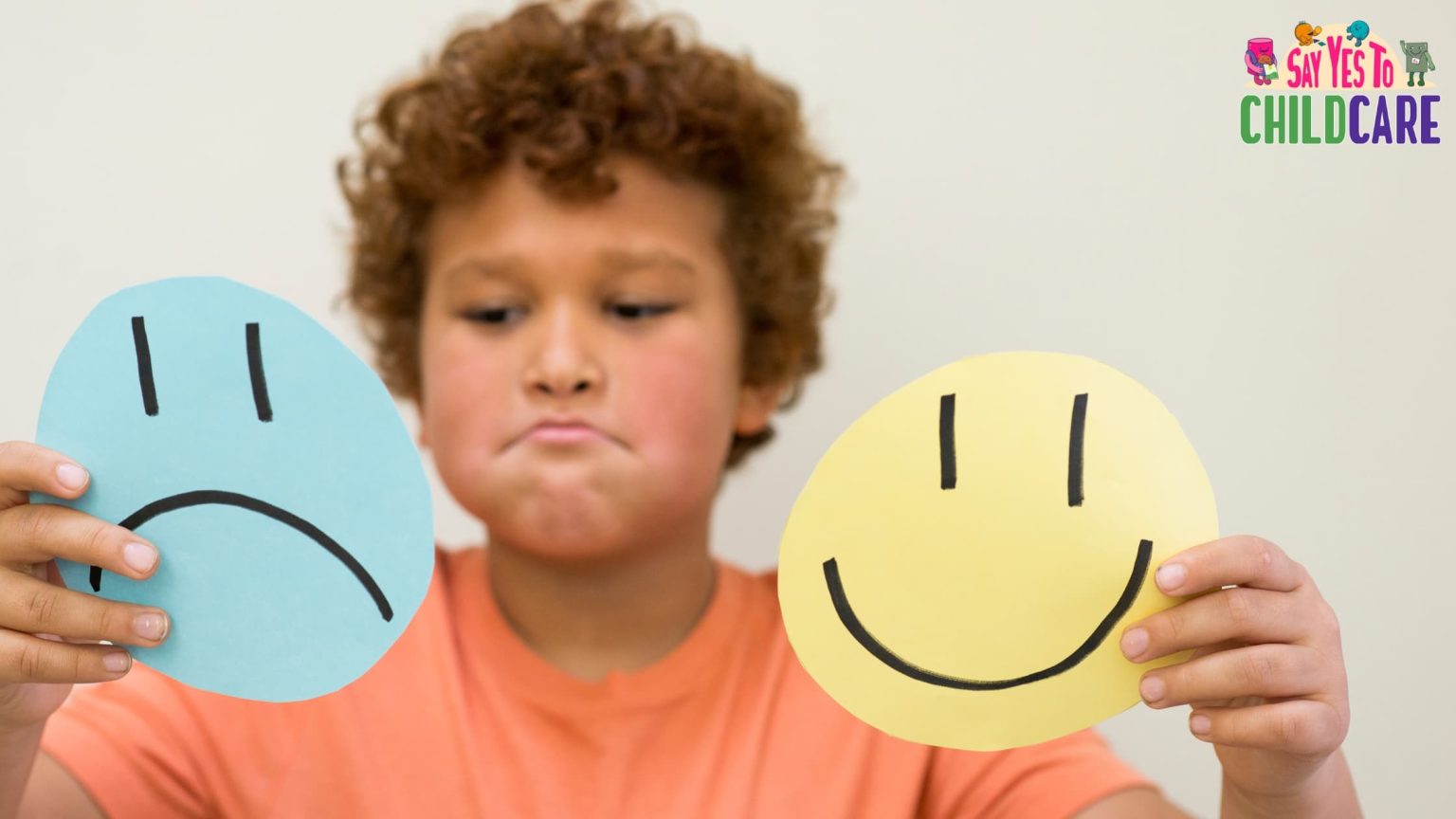 Child identifying emotions